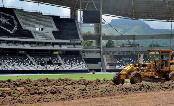 Botafogo Divulga Imagens E D Detalhes Sobre A Transi O Para Grama