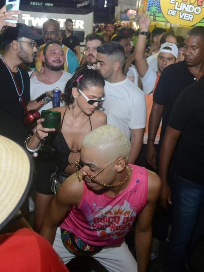 Bruna se esbalda no Carnaval