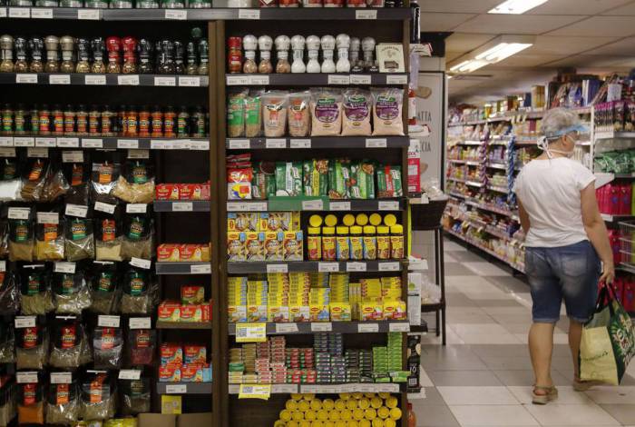 Supermercado na zona sul do Rio de Janeiro.