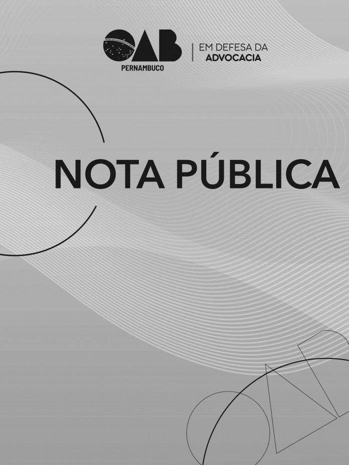 Nota Pública da OAB-PE rebateu o manifesto de 34 juízes depois do curso online sobre racismo promovido pela Amepe