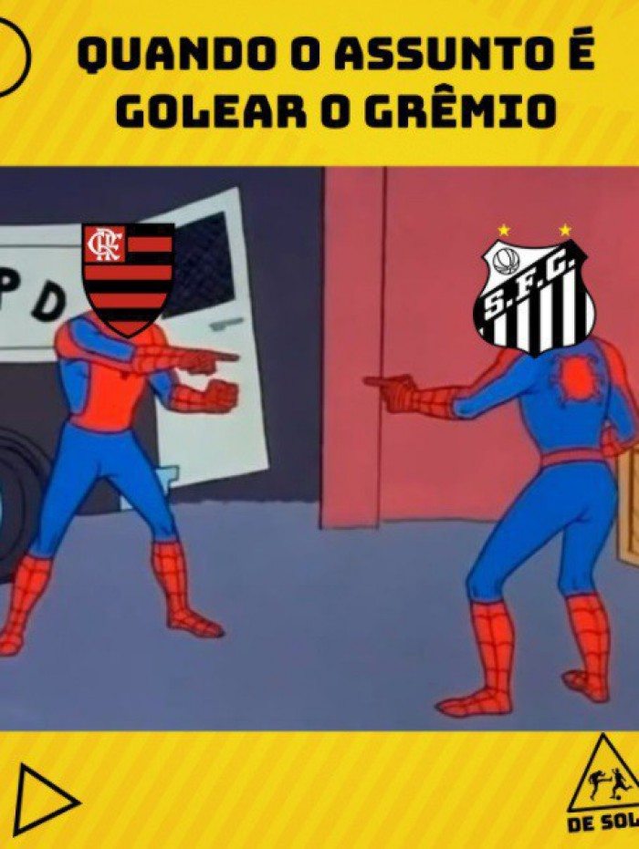 Os memes da goleada do Flamengo no Grêmio - Diário do Rio de Janeiro