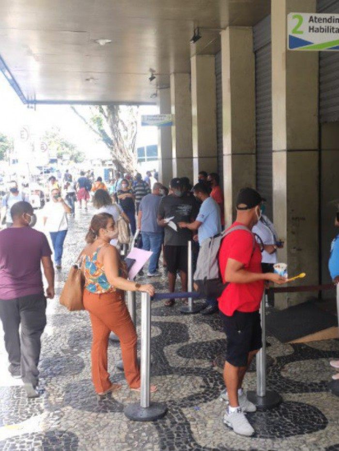 Ap S Ficar Sem Sistema Posto Do Detran Registra Filas Rio De Janeiro