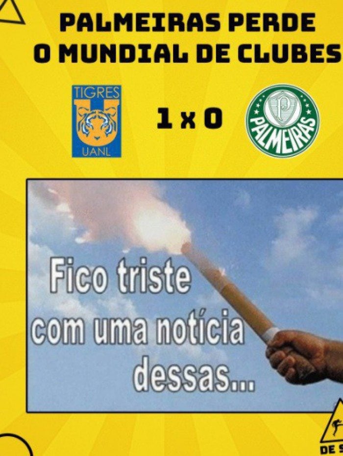 Palmeiras é eliminado na semifinal do Mundial e internet explode com memes  - ISTOÉ Independente
