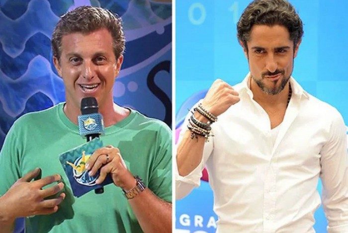 Marcos Mion recebe ligação de Luciano Huck