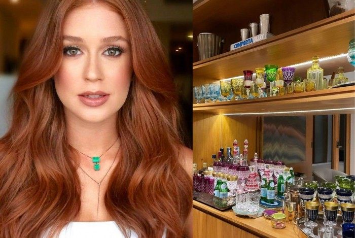 Marina Ruy Barbosa  compartilha fotos da decoração de sua mansão no Rio