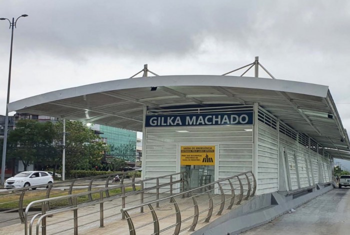 Estação Gilka Machado foi reaberta na tarde desta sexta-feira (28)