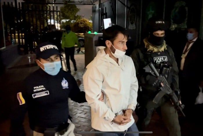 Bernardo Bello foi preso em Bogotá, na Colômbia