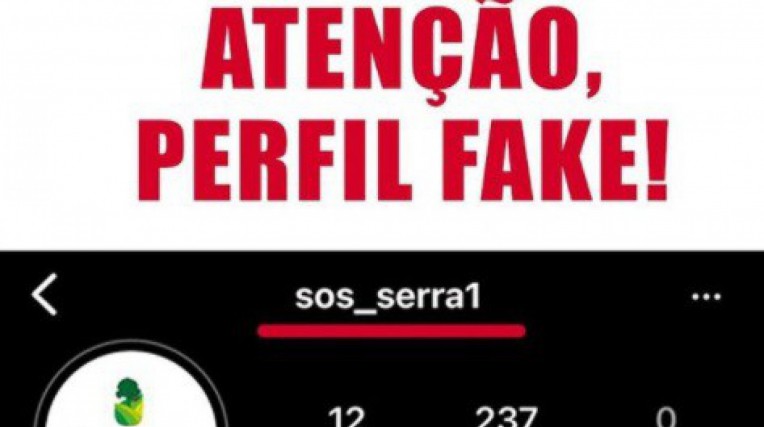 perfil falso - Diário do Sertão