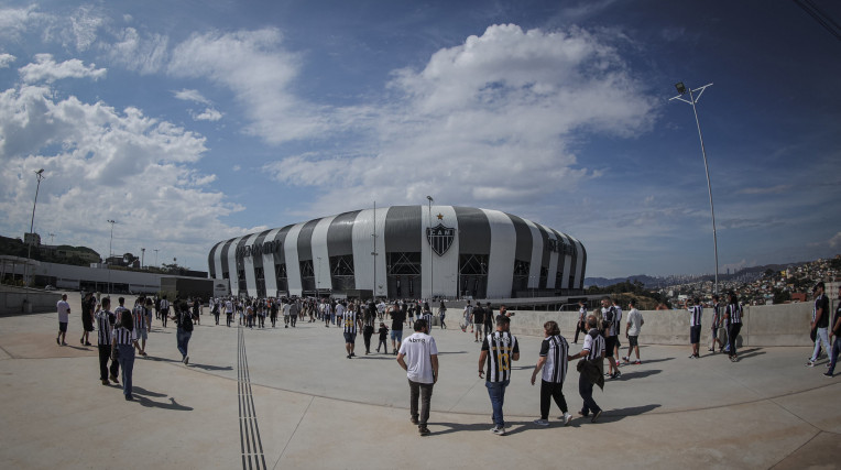 Atlético-MG apresenta a Arena MRV a empresários importantes