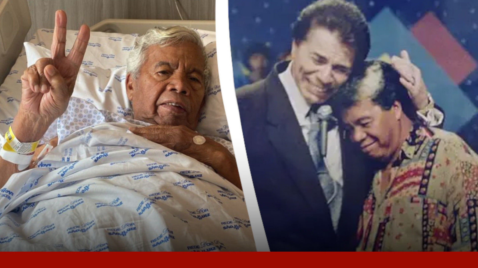 Roque, assistente de Silvio Santos, recebe alta hospitalar