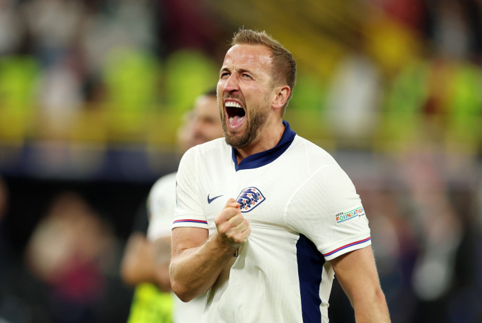 Harry Kane é um dos artilheiros da Eurocopa, com três gols