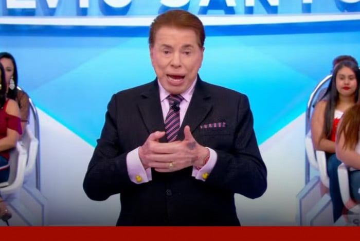 Apresentador Silvio Santos