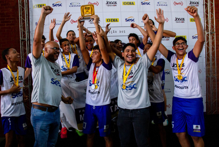 Na edição do ano passado, Mesquita foi o grande campeão no sub-14 de basquete masculino