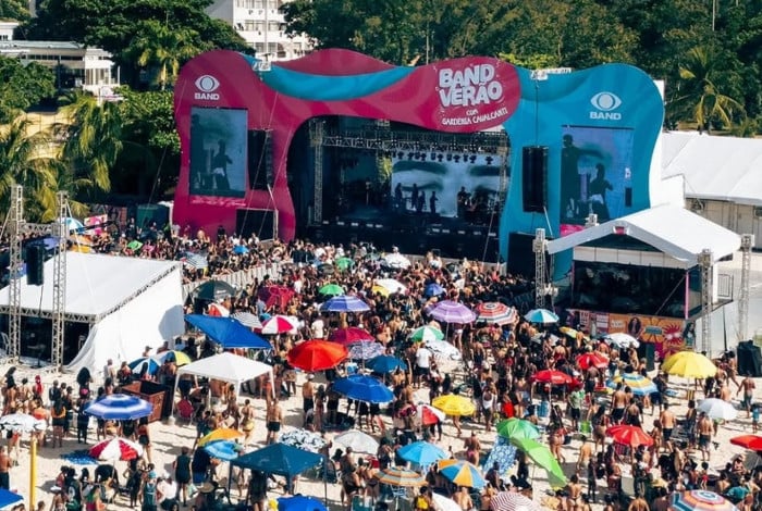 Band Verão! Praia de São Francisco, em Niterói