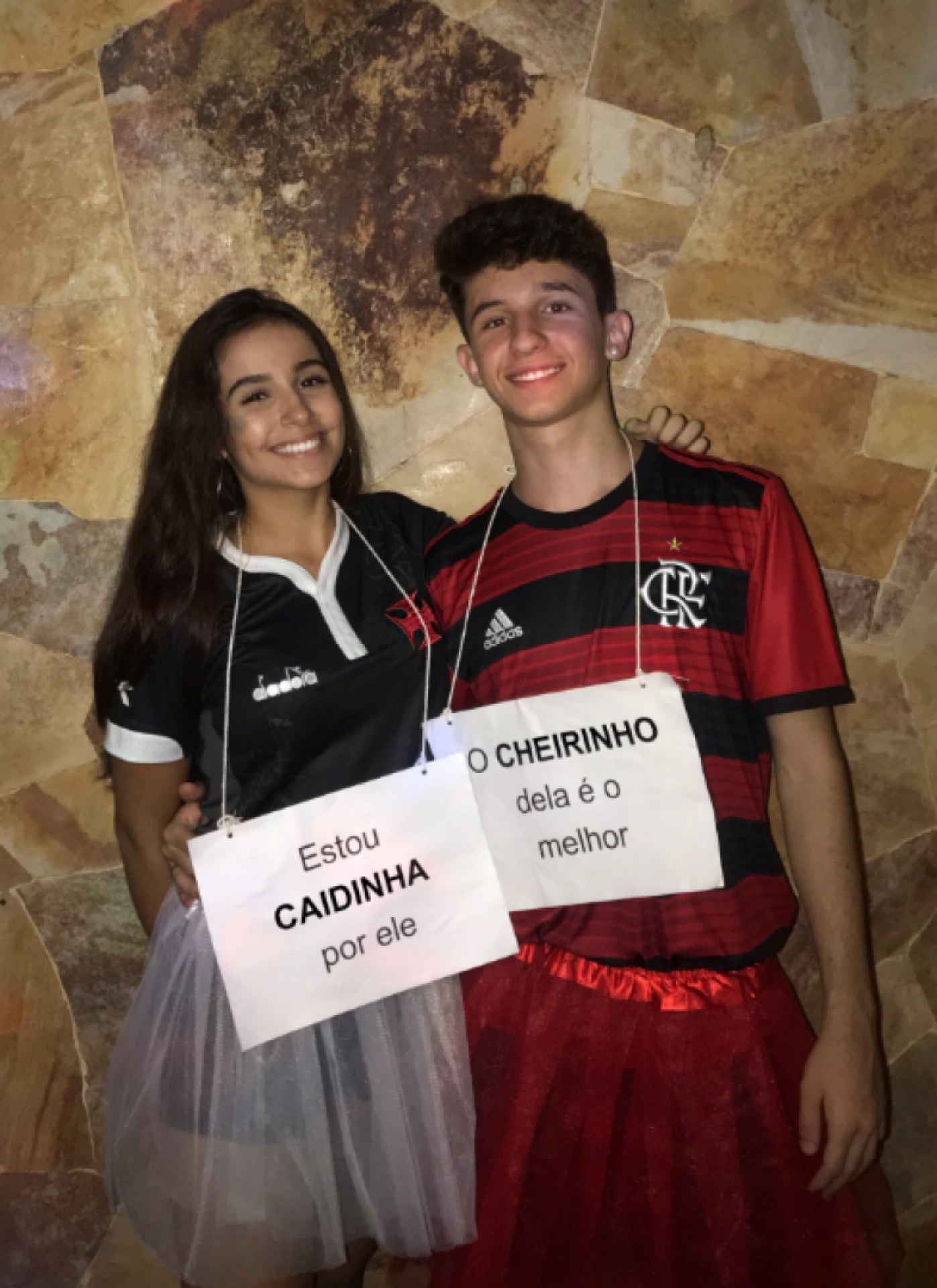 Carnaval fantasia casal