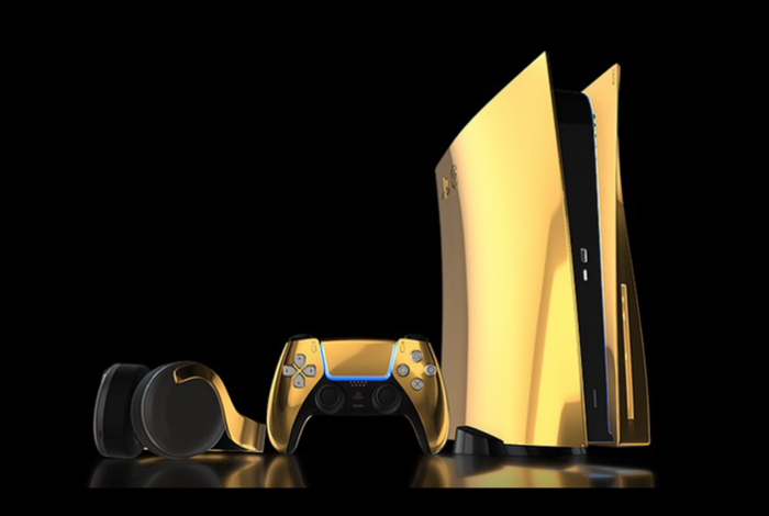 PlayStation 5 vai ganhar uma versão de luxo em ouro 24 quilates